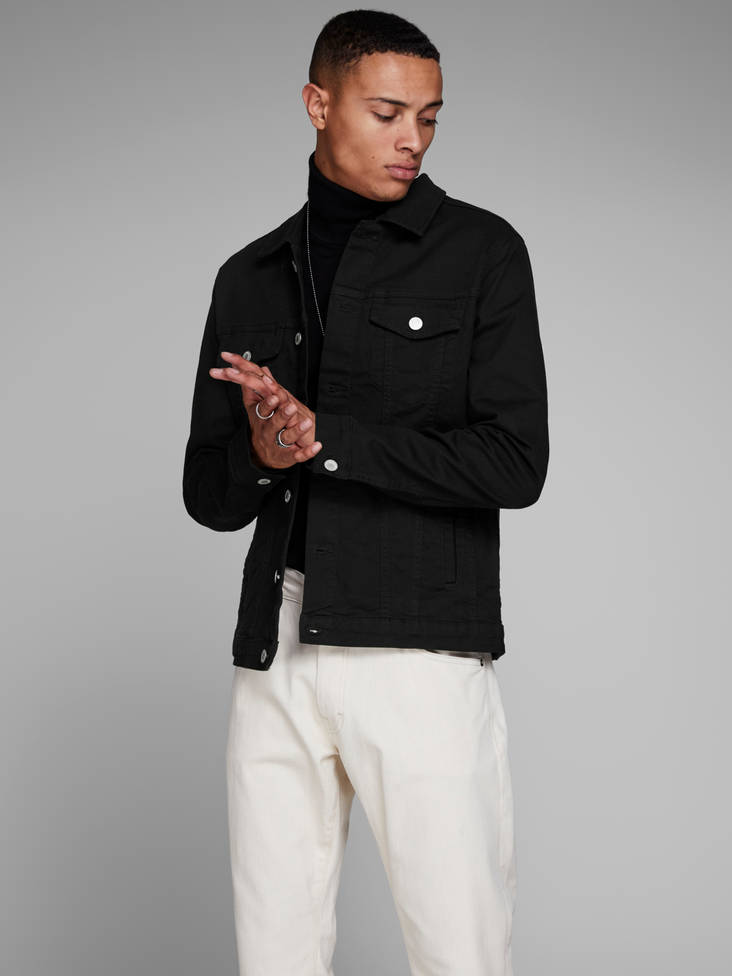 Jack&Jones Denim Jacket Alvin, Black - Men's jackets - 127926 - 1