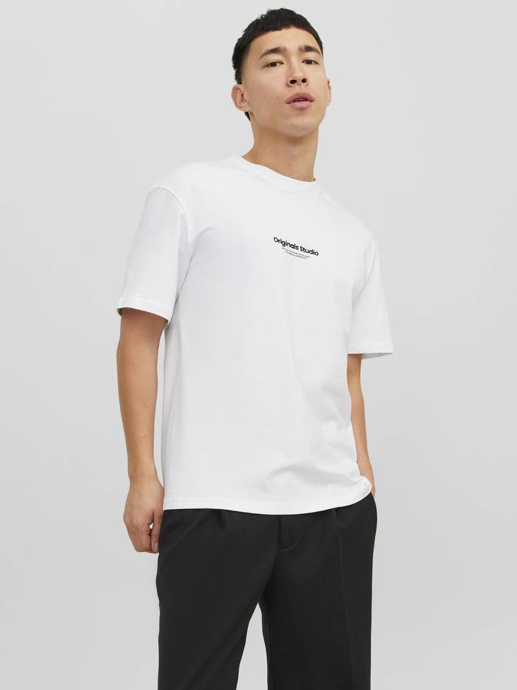 Jack&Jones T-Shirt Vesterbro bright white - Men's T-shirts - 135676 - 1