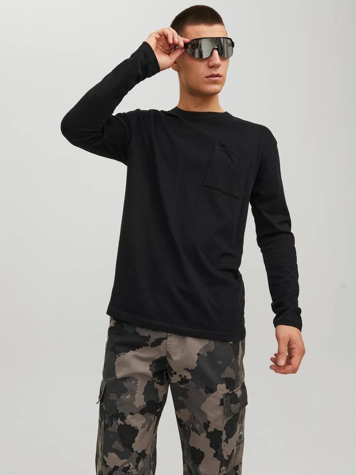 Jack&Jones Shirt Classic black - Men's long sleeved shirts - 132706 - 1
