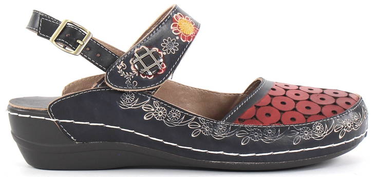 Laura Vita Sandals Hecto 07, Black - Women's sandals - 125576 - 1