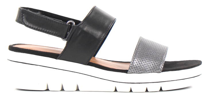 Tozzi Wedge Sandals 28515-24, Black - Women's sandals - 126286 - 1