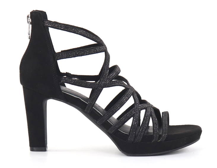 Marco Tozzi High heels 28373-20 black comb - Women's pumps and high heels - 132916 - 1