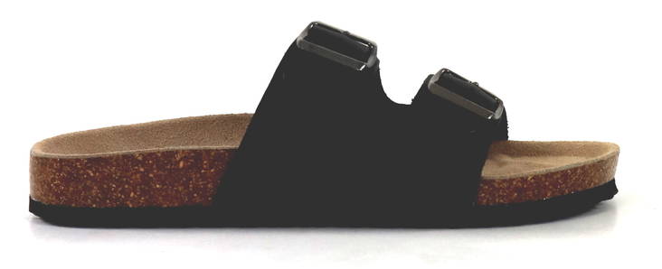 Migant Sandals A922-83 black/silver - Women's mules - 134036 - 1