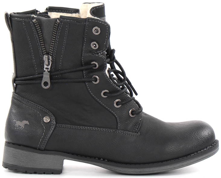 Mustang Ankle Boots 1139-630-9, Black - Women's ankle boots - 129806 - 1
