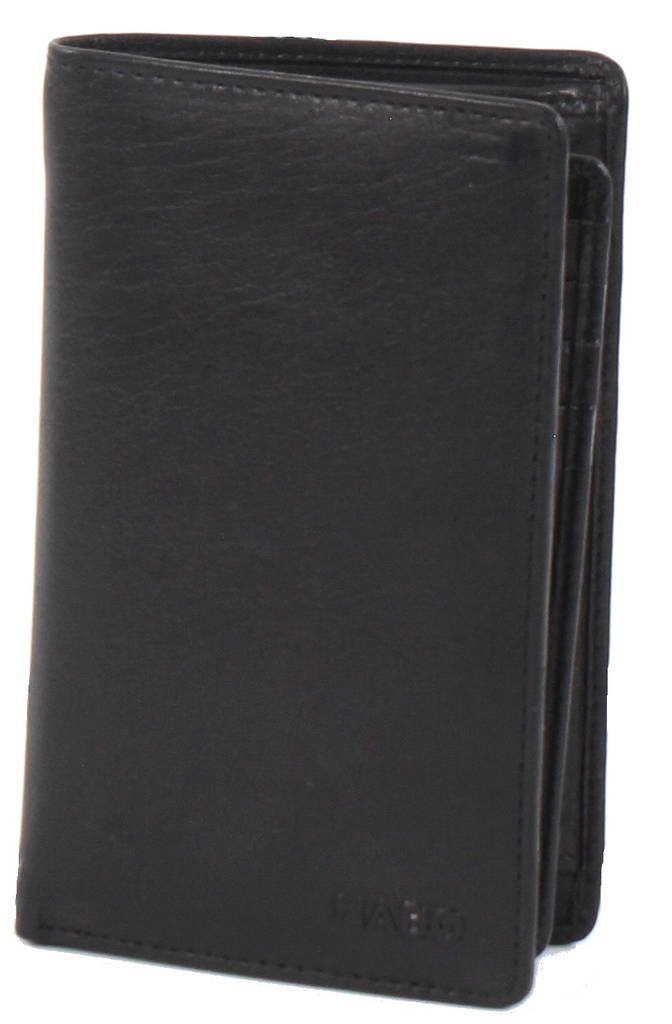 Nabo Leather Wallet NK262, Black - Wallets - 123796 - 1