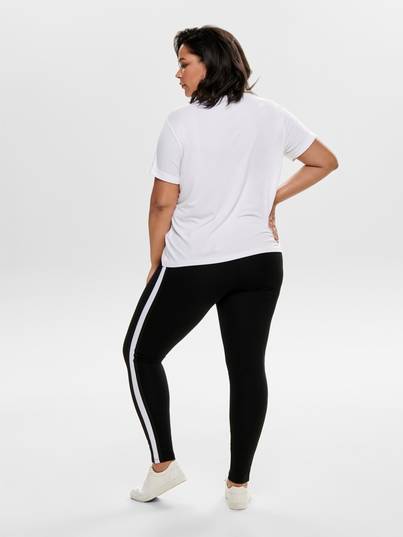 Only Carmakoma Leggings Delta, Black 