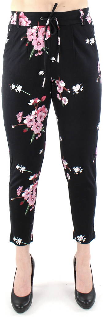 Only Pants Poptrash easy, Black/Pink - Women's trousers - 126376 - 1