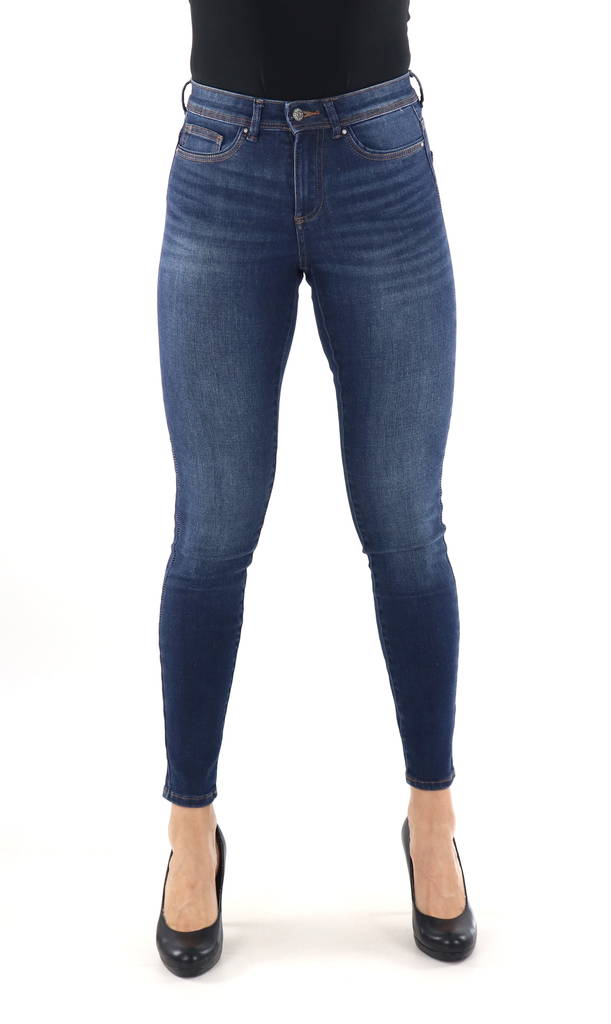 Only Jeans Mid BJ581 Dark Blue - Women's jeans - 133976 - 1