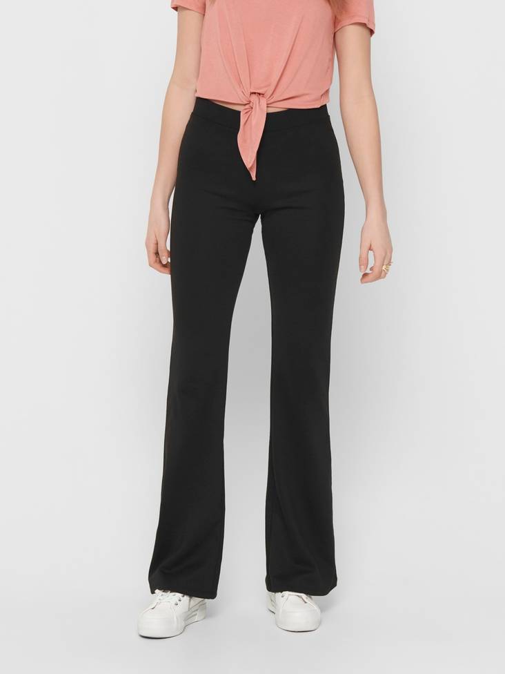 Only women's Pants Fever stretch flared, black - Women's trousers - 128966 - 1
