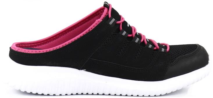 Polecat Mules 435-2053, Black/Fuchsia - Women's mules - 128256 - 1