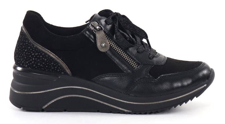 Rieker Remonte Sneakers D0T01-01 black - Rieker women`s sneakers - 134176 - 1