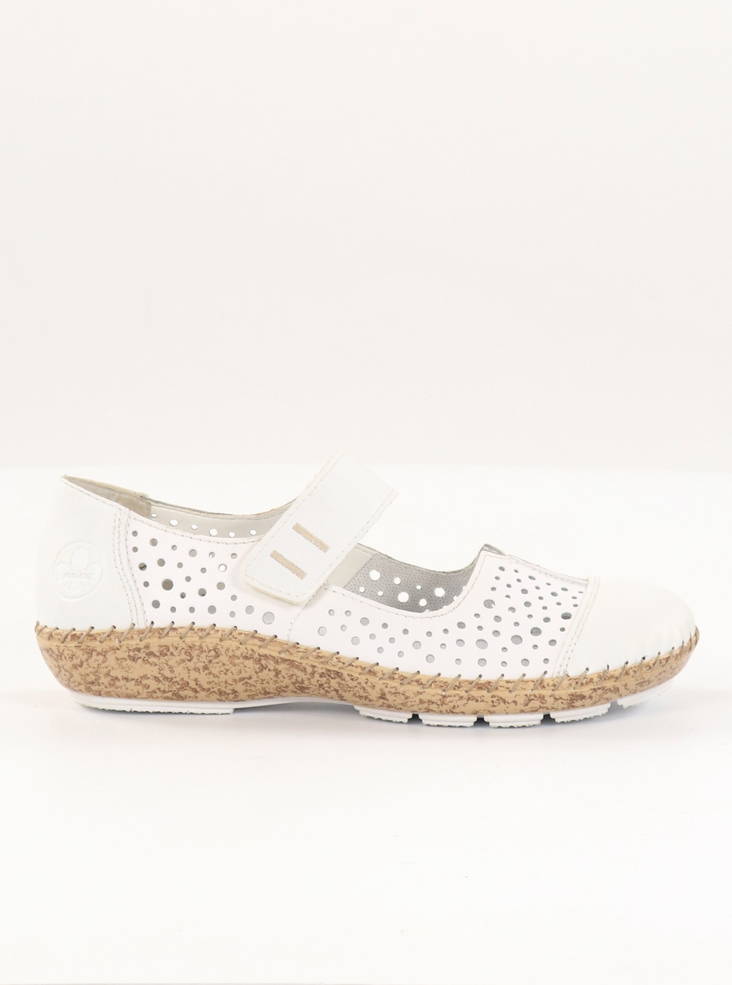 Rieker women's walking shoes 44880-80 white - Rieker women`s walking shoes - 135236 - 1