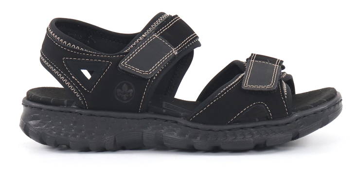 Rieker Sandals 67891-00 black - Rieker women`s sandals - 133406 - 1