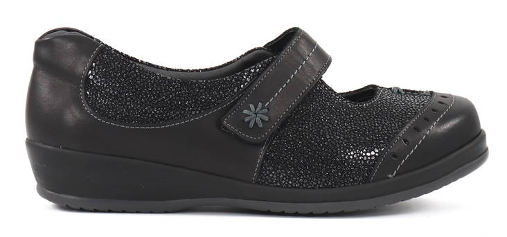 Suave Bristol Walking Shoes 4601 black - Women's walking shoes - 128636 - 1