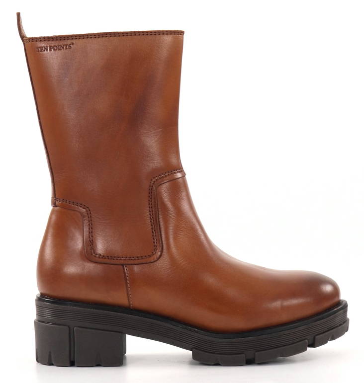 Ten Points Ankle boots 60399 Cecilia Cognac - Women's ankle boots - 134486 - 1