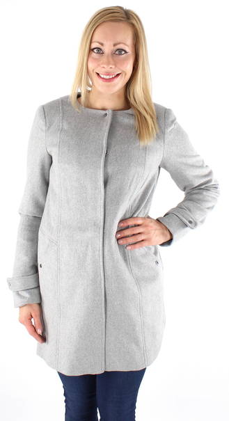 vero moda grey coat