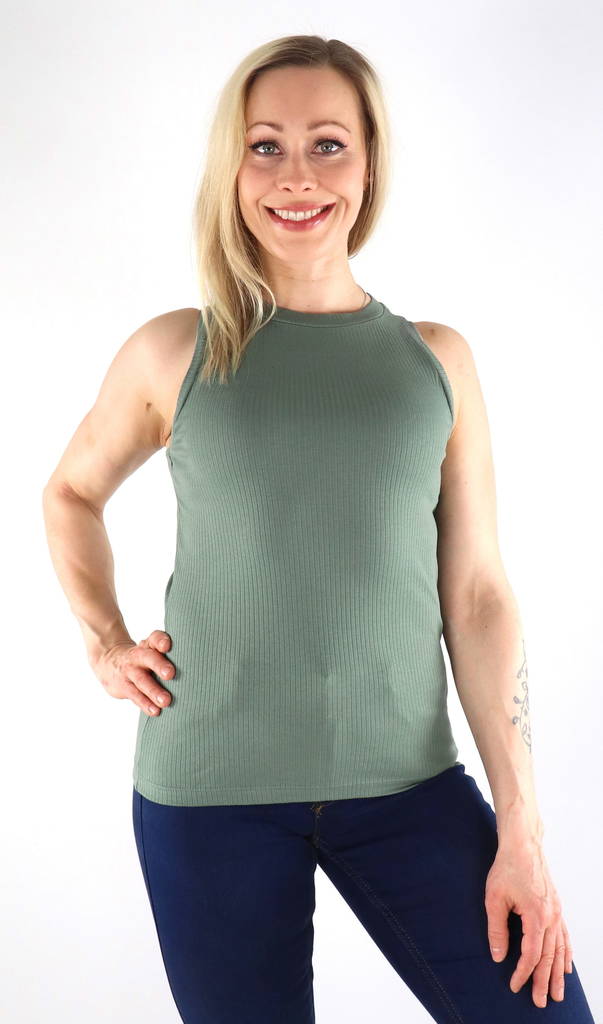 Vero Moda women's elastic Top Lavender Laurel wreath - Women's tank tops - 133446 - 1