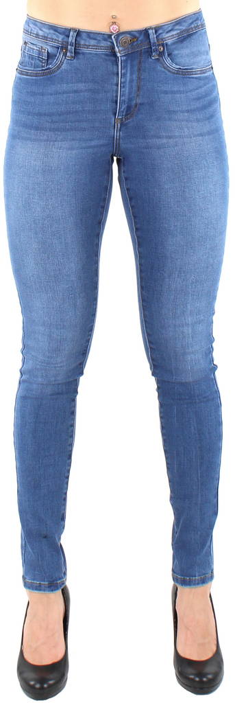Vero Moda Women's Stretchy Jeans piping VI349, Blue - Women's jeans - 124316 - 1