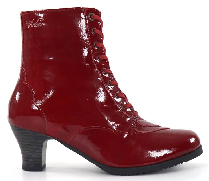 Vintro Ankle boots Ilona red - Women's ankle boots - 134236 - 1