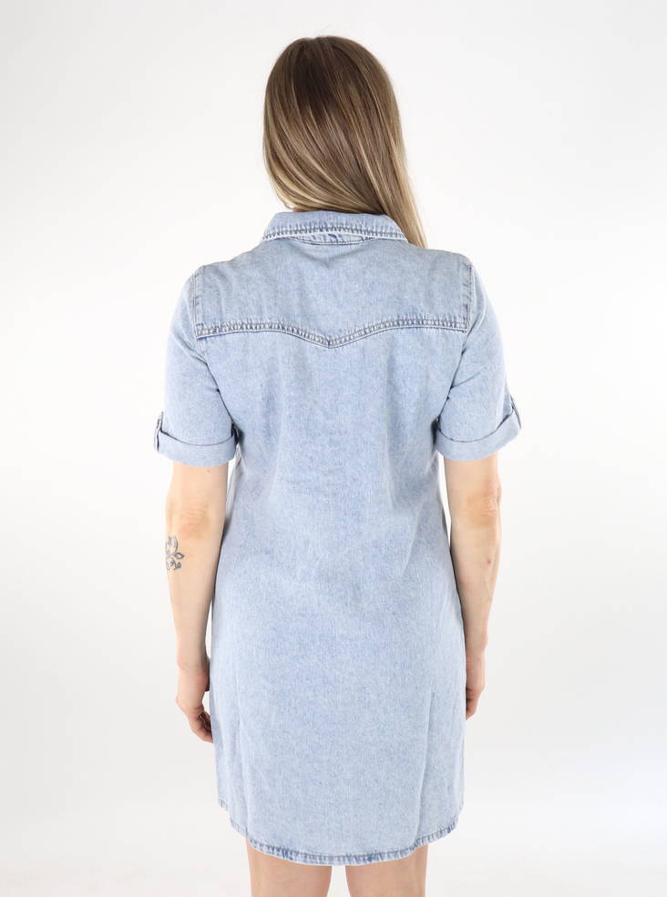 Vero Moda denim dress Denim light blue webstore - Main Image