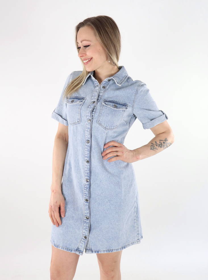 Vero Moda denim dress Denim light blue - Dresses and tunics - 135896 - 1