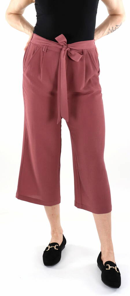 Only women's pants Winner Culotte rose brown - Women's trousers - 136186 - 1