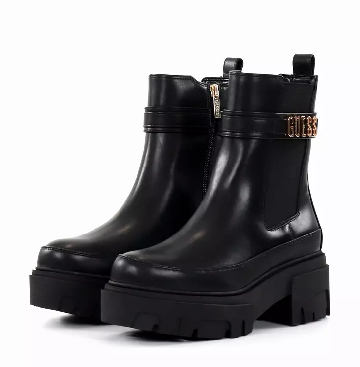 Guess women's Ankle boots Yelma FL8YEAELE10 black - Women's ankle boots - 136836 - 2