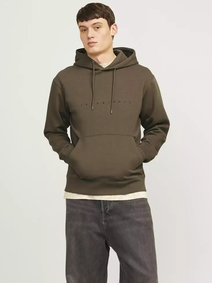 Jack&Jones men's hoodie Star Hood canteen - Men's hoodies - 137196 - 1