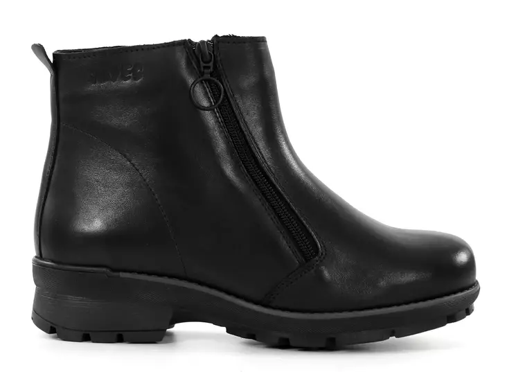 Ilves women's leather ankle boots 8292-D XXL black - Women's ankle boots - 137336 - 1