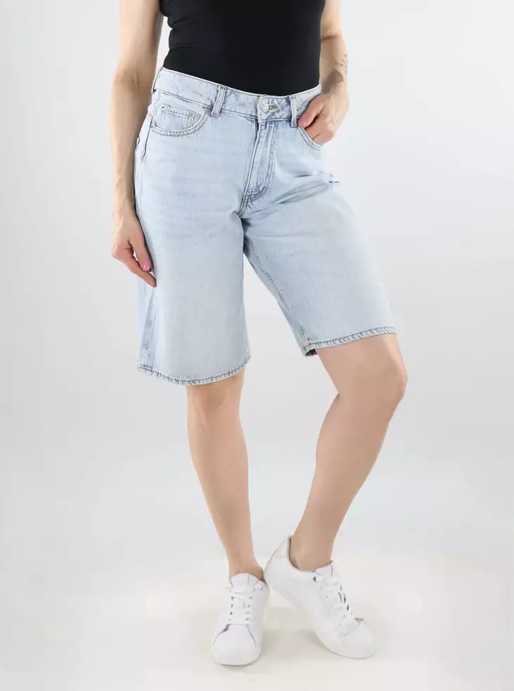 JJXX women's casual shorts Baggy MW light blue - Women's shorts and capris - 138246 - 1