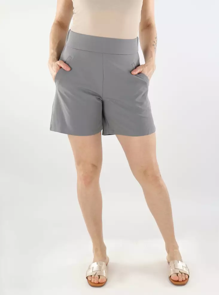 JDY women's shorts steel gray - Women's shorts and capris - 138526 - 1