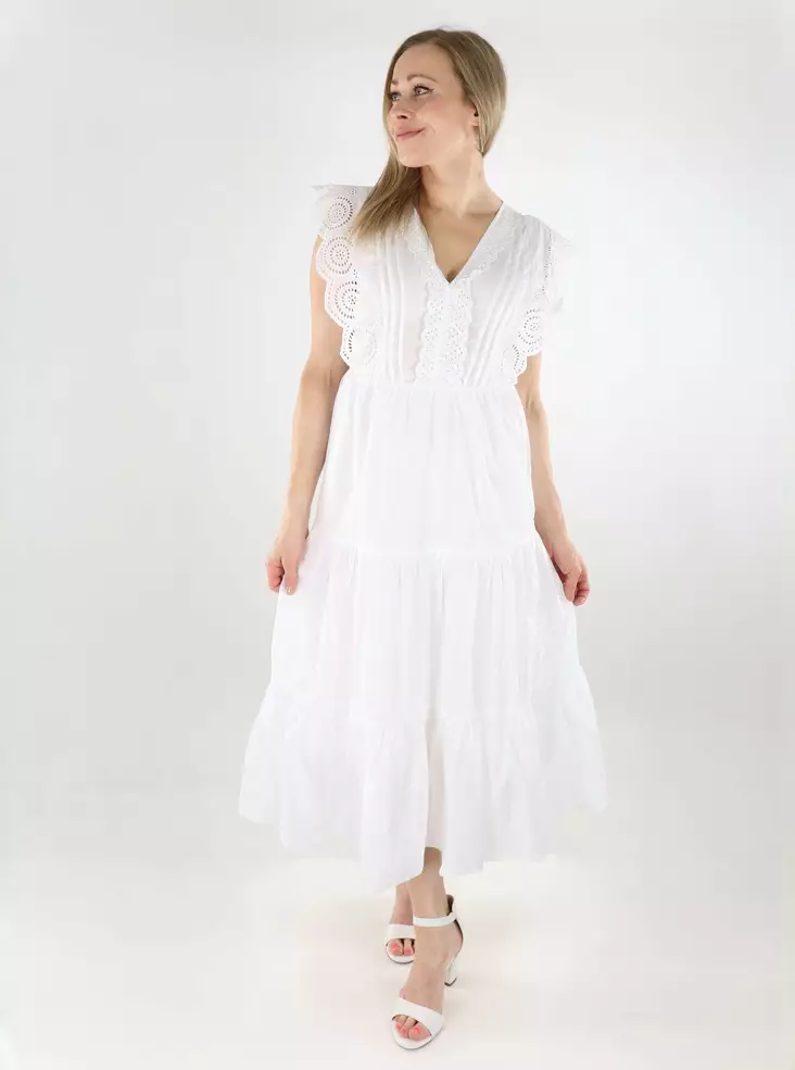 JDY lace dress Lace bright white - Dresses and tunics - 138596 - 1