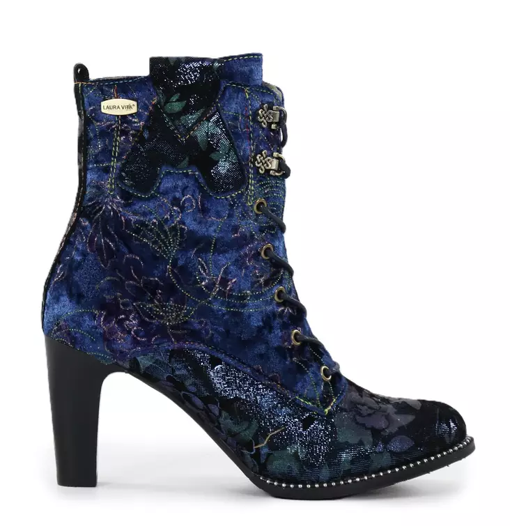 Laura Vita women's ankle boots Alcbaneo 141 indigo - Women's ankle boots - 138986 - 1