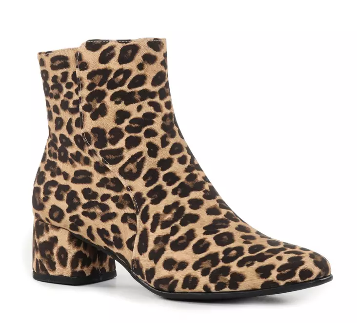 Marco Tozzi women's leopard print ankle boots 25302-45 leo beige - Women's ankle boots - 139036 - 1
