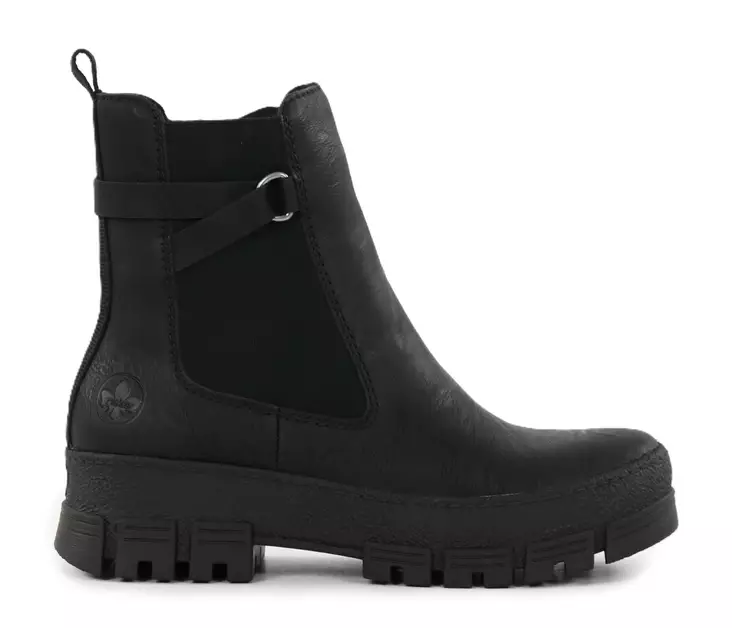 Rieker women's wide-last ankle boots Y0212-00 black - Rieker ankle boots - 139166 - 1