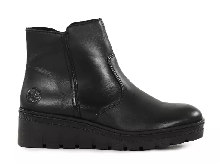 Rieker Women's genuine leather ankle boots X9165-01 black - Rieker ankle boots - 139176 - 1