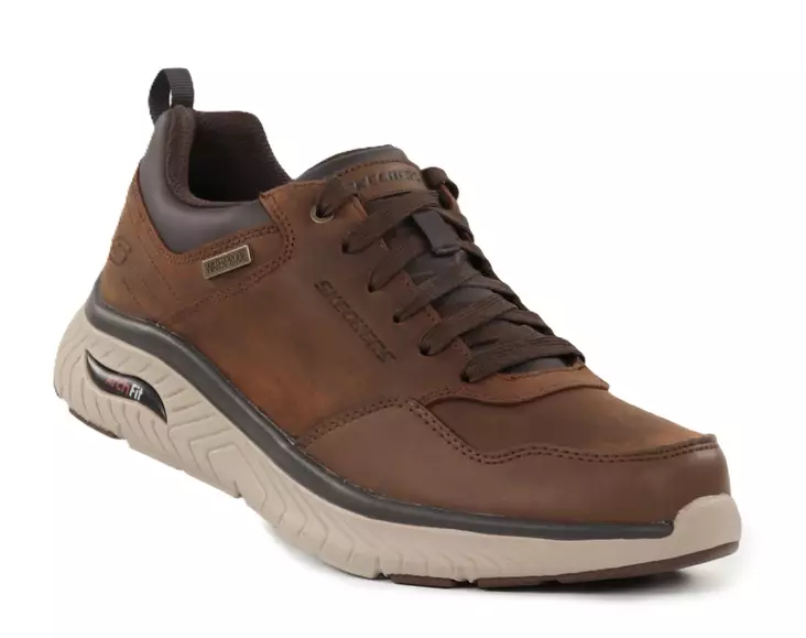 Skechers men's waterproof sneakers 205347/CDB ARCH FIT CROSSER - RONALDO dark brown - Men's sneakers - 139236 - 1
