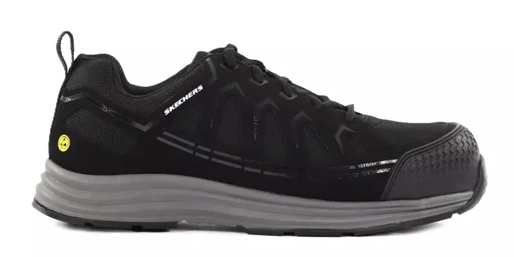 Skechers Work men's work shoes 200127EC/BLK MALAD II black - Men's professional shoes - 139346 - 1