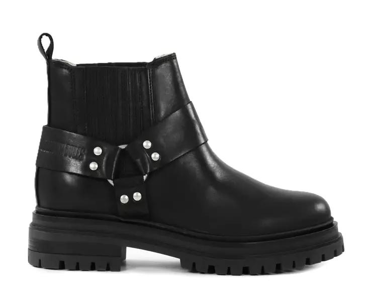 Johnny Bulls women's genuine leather boots 35-20990 black - Cowboy boots - 139356 - 1