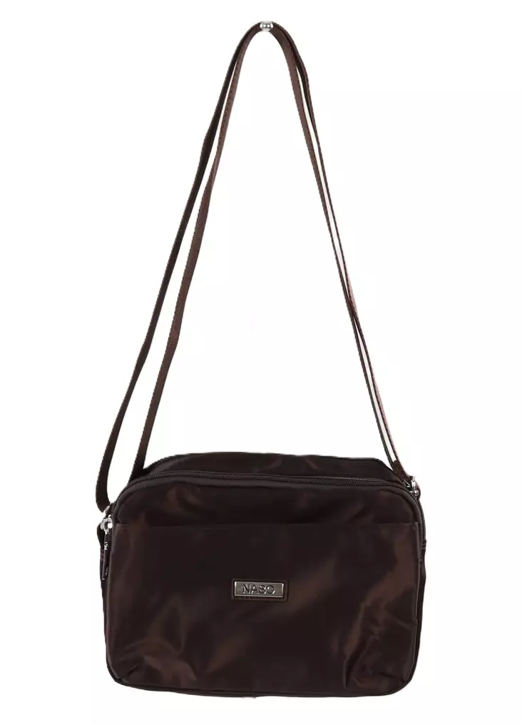 Nabo shoulder bag NK2251 dark brown - Handbags - 141006 - 1