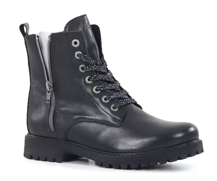 Ilves ankle boots 8756 Black/Silver - Women's ankle boots - 142026 - 1
