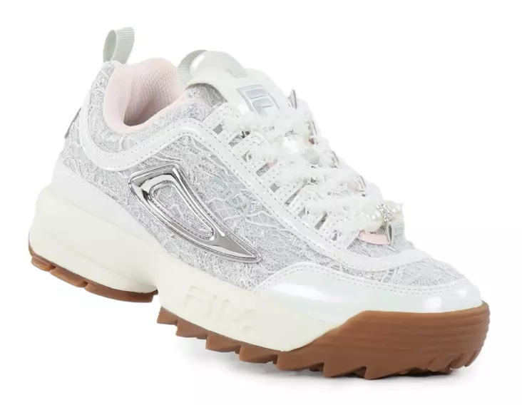 FILA women's sneakers FFW0631 gray/violet/silver - Women's sneakers - 140486 - 1