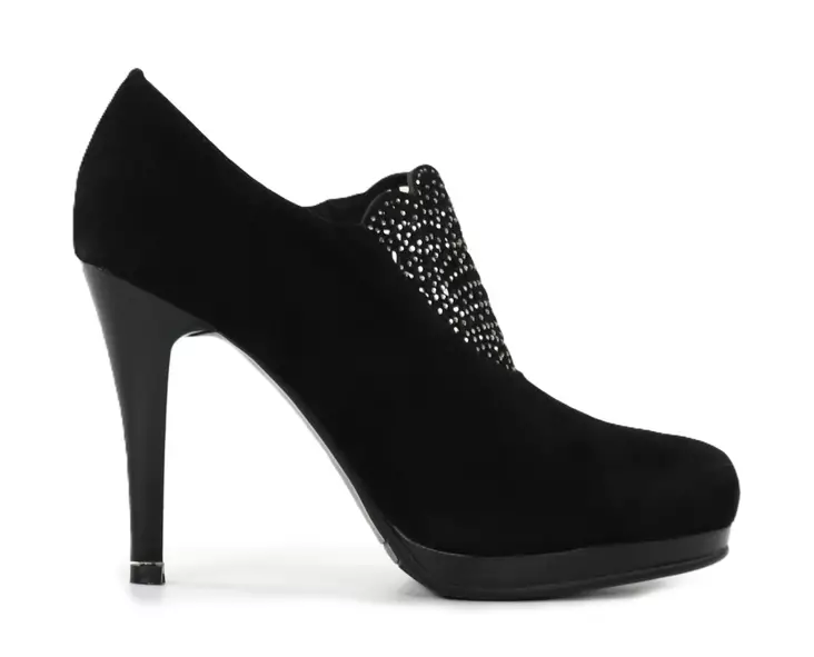 Fuzz women's walking shoes/high heels 3429-22 black - Women's walking shoes - 139646 - 1