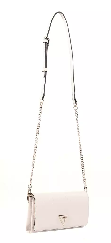 Guess shoulder bag / wallet Noelle mini bone - Handbags - 137916 - 1