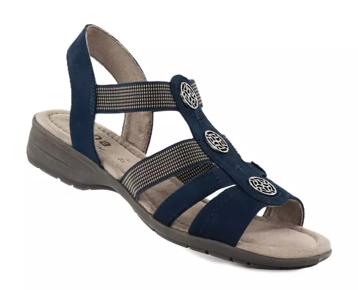 Jana women's sandals 28165-42 navy - Women's sandals - 138306 - 1