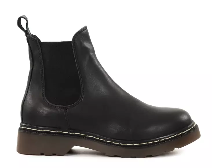 Musse&Cloud women's genuine leather ankle boots 2793715/NBK Newula black - Women's ankle boots - 139246 - 1