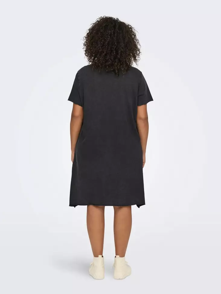 Only Carmakoma plus size casual Dress Life black/lotus - Stilettoshop.eu  webstore