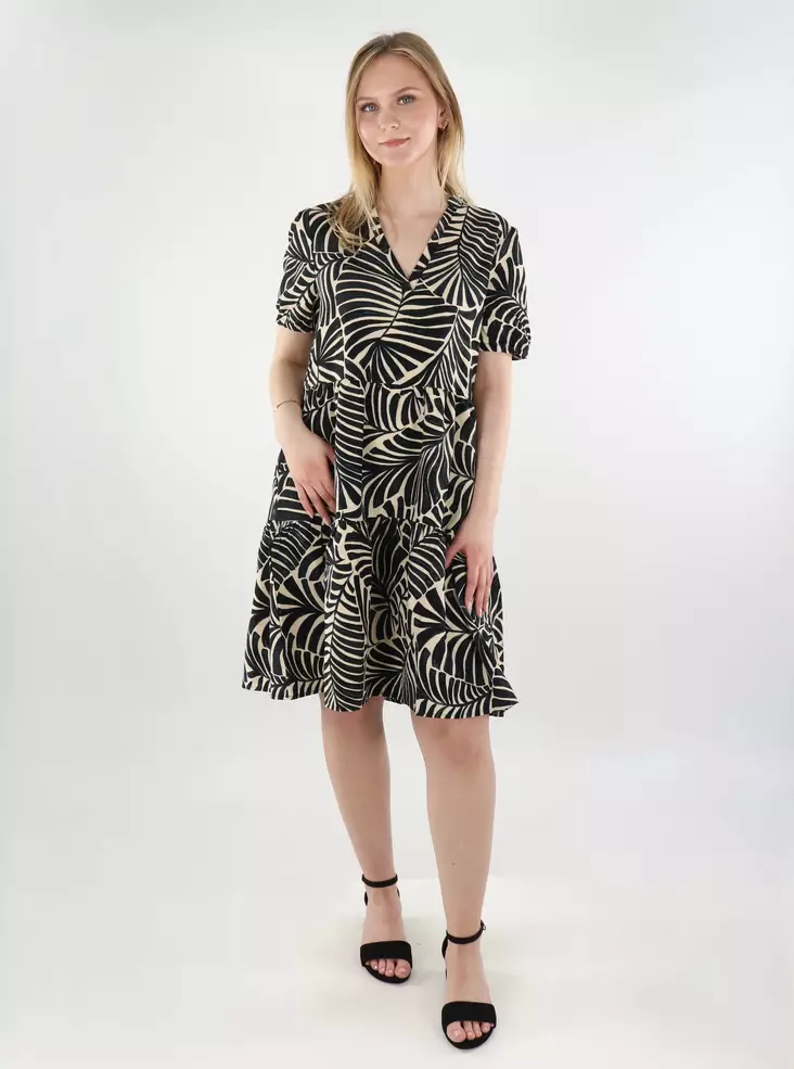 Only patterned dress ONLNOVA black/611 la pal - Dresses and tunics - 138476 - 1