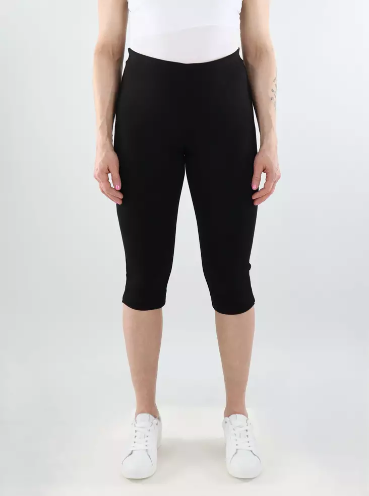 Only women's stretchy capri pants HW black - Women's shorts and capris - 138116 - 1