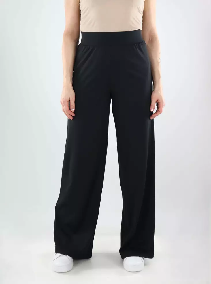 Only Play women's wide leg training pants HW Wide black - Women's sports pants - 140146 - 1